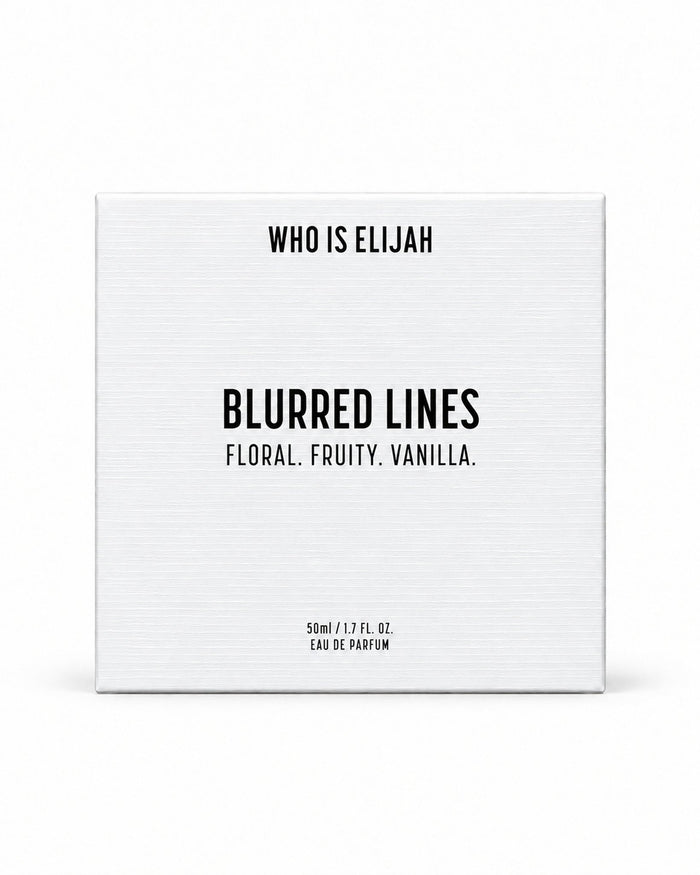 WHO IS ELIJAH new premium box, Blurred Lines 50ml