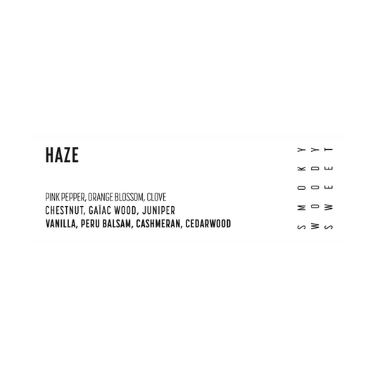 HAZE SCENT CARDS (Pack of 50)