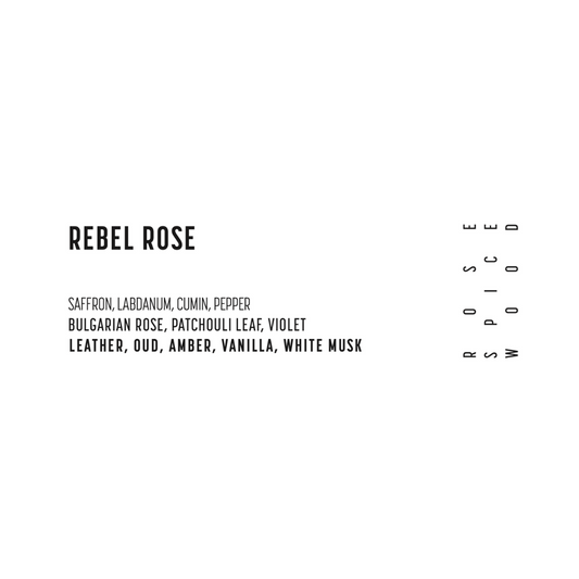 REBEL ROSE SCENT CARDS (Pack of 50)